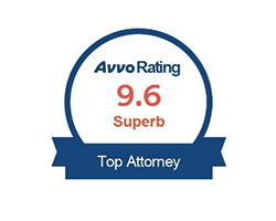 Avvo Rating — 9.6 Superb