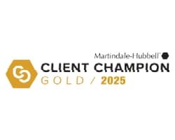 Martindale-Hubbell Client Champion Gold 2025